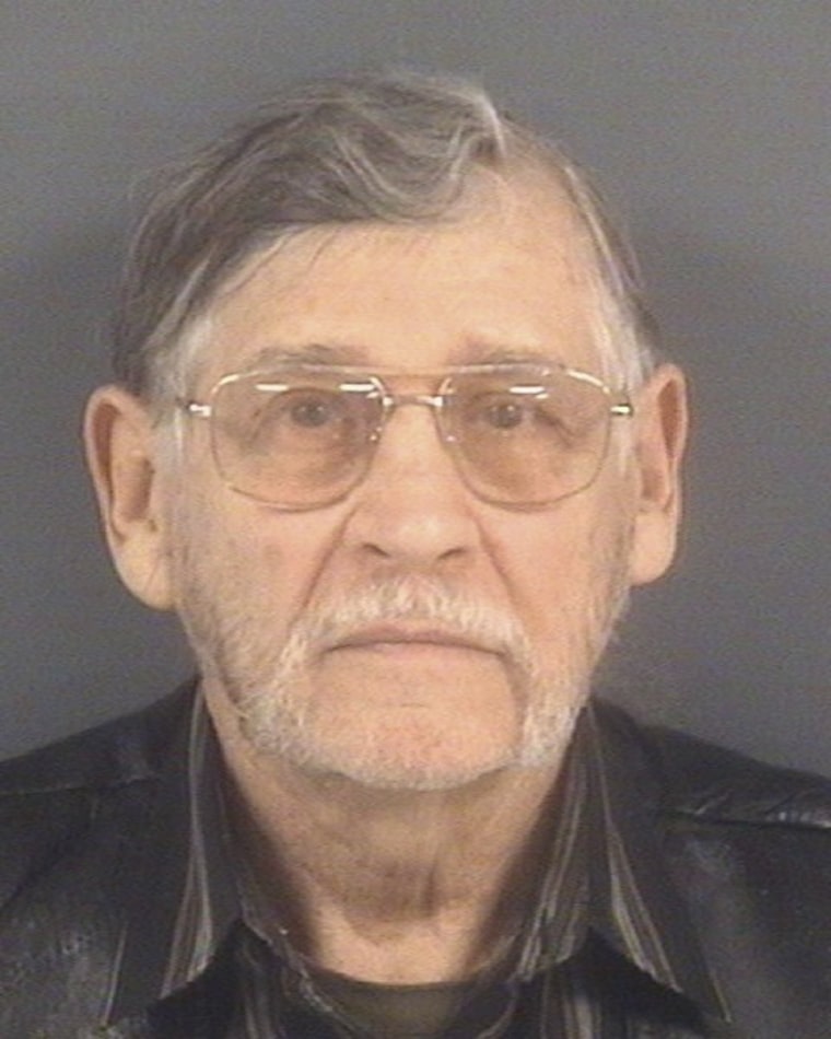 Image: Booking photo of John Franklin McGraw of Linden, N.C.