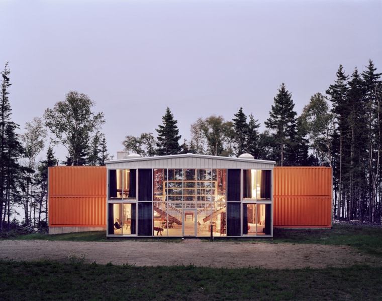 This House Made From Shipping Containers Was Designed For A Family In New  York