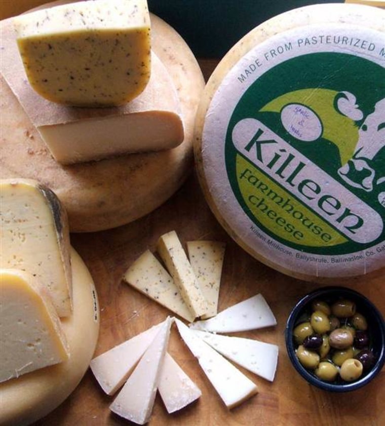 Killeen Irish cheeses