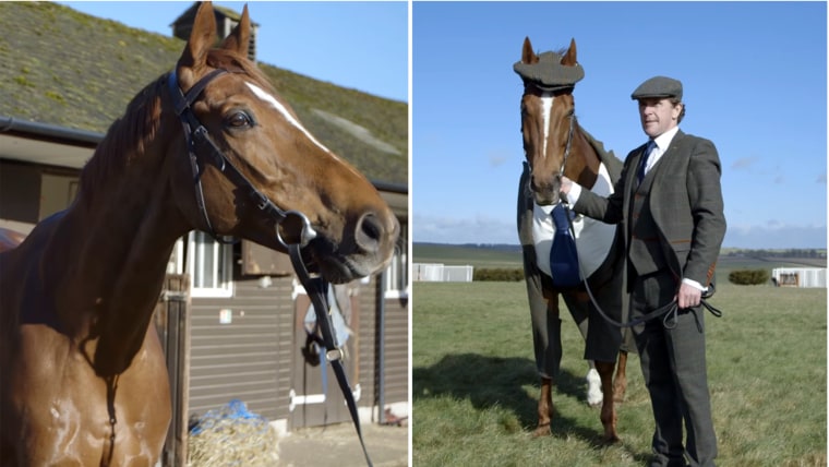 More of Morestead, in and out of his new suit.