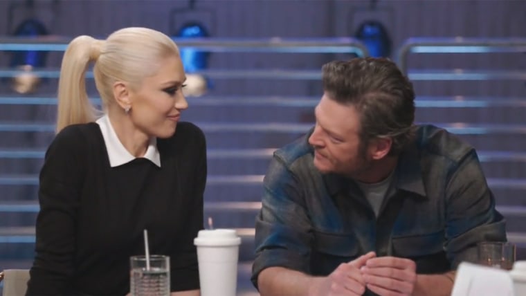 Blake Shelton, Gwen Stefani on The Voice