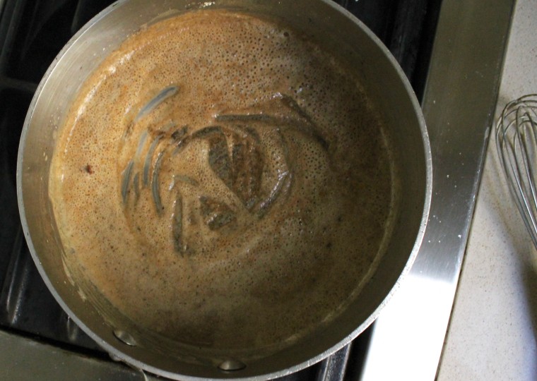 Croque Monsieur: Make the béchamel sauce