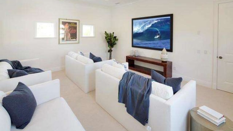 Charlie Sheen's home theater