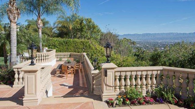 Charlie Sheen's veranda