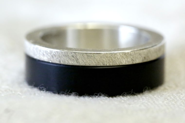 Black wedding band