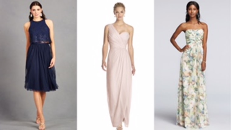 Bridesmaid dress options