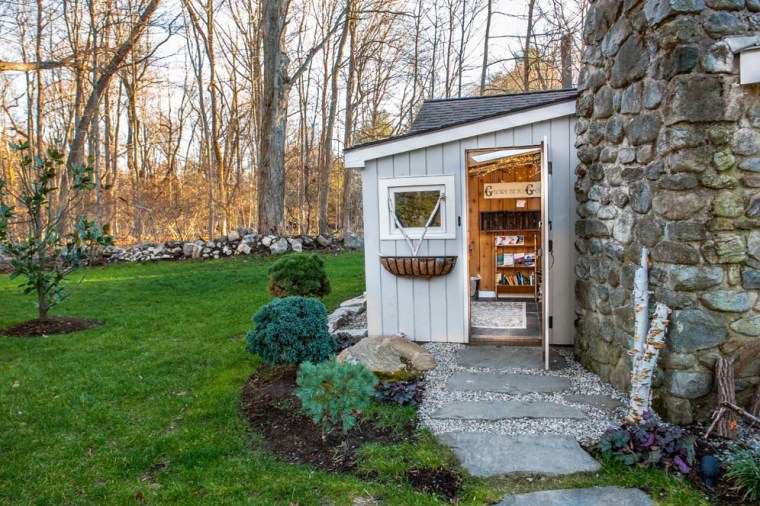 Connecticut home with prayer cottage