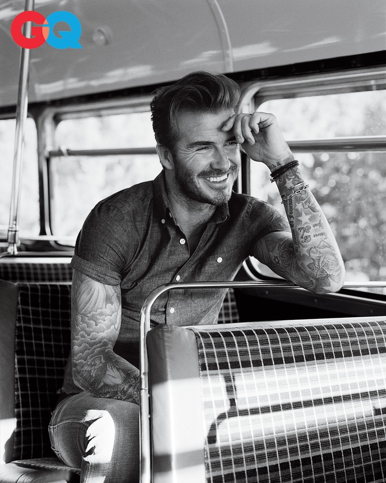 David Beckham in GQ