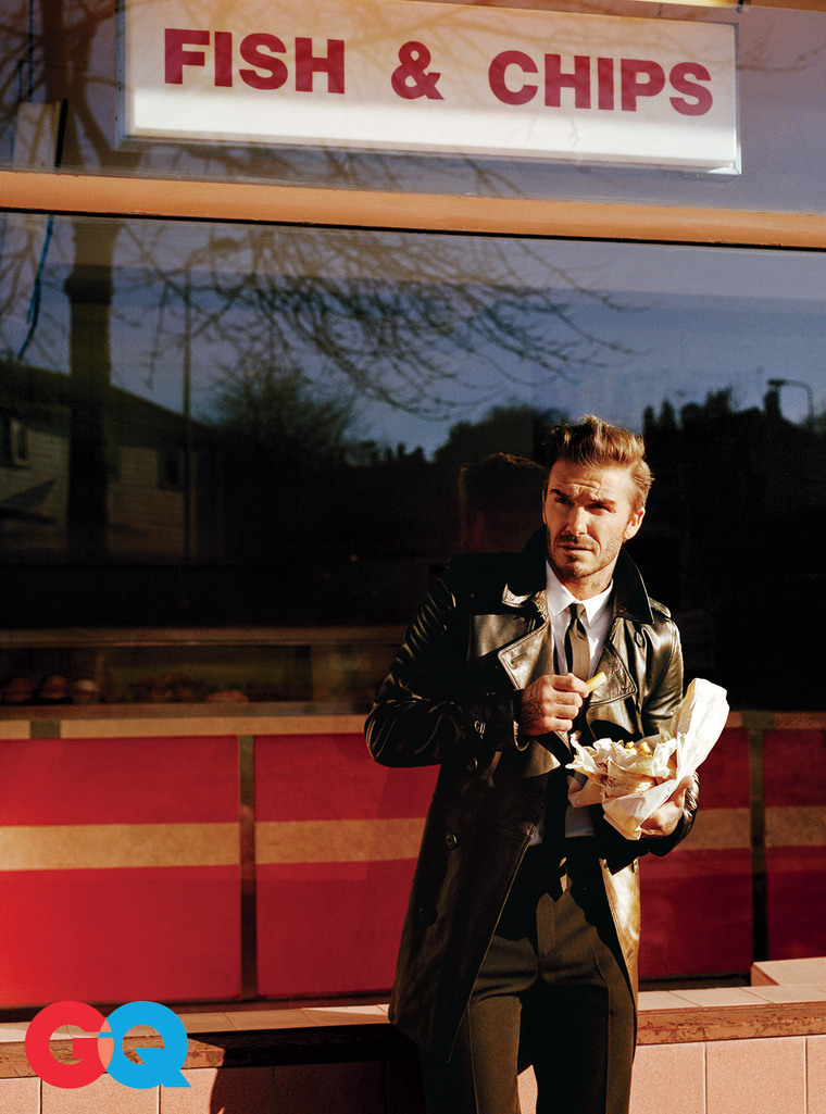 David Beckham in GQ