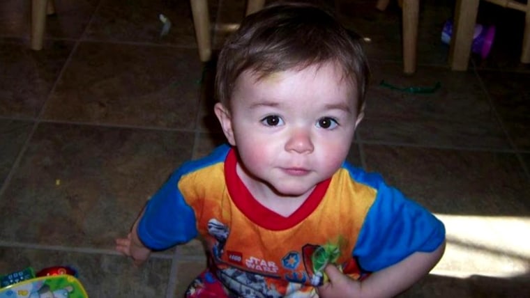 Rees Specht was only 22 months old when he accidentally drowned in a pond in his parents' lawn.