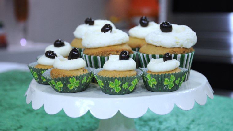 Donal Skehan makes Irish coffee cupcakes for St. Patrick's Day