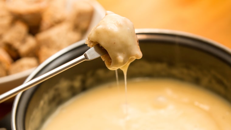 Slow cooker can be used as a fondue pot