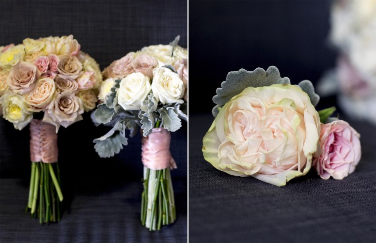 Classic wedding flowers