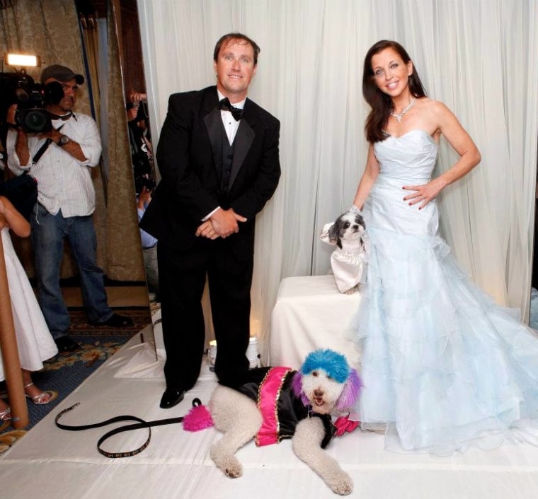 Wendy Diamond dog wedding