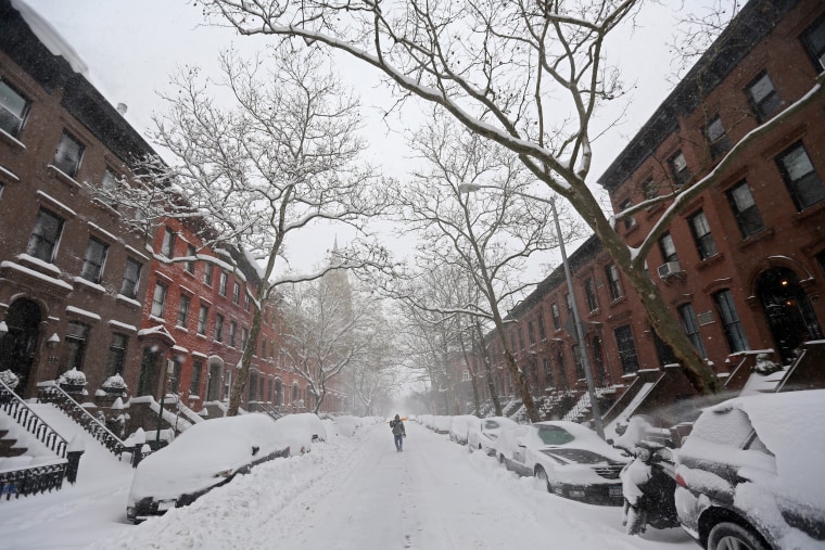 Image: Huge Snow Storm Slams Into Mid Atlantic States