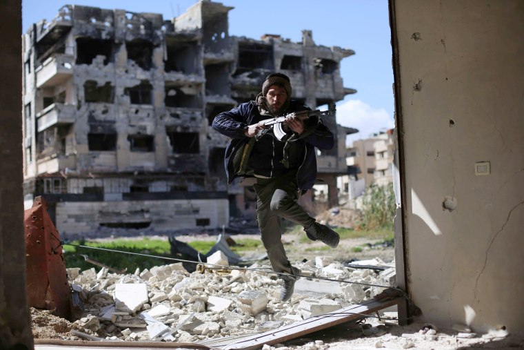 Image: TOPSHOT-SYRIA-CONFLICT