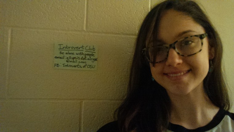 Alexandra Grese is a 22-year-old English major at The Ohio State University and founder of "Introverts of OSU."