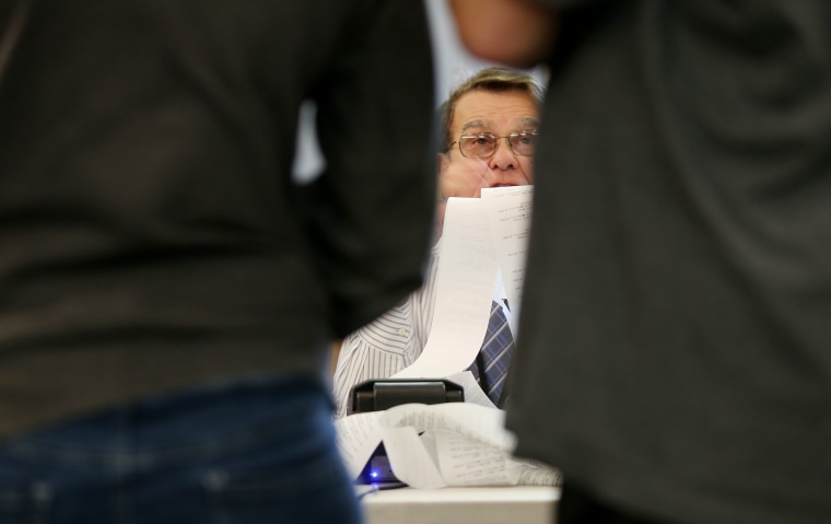 Image: Presidential primaries in Ohio