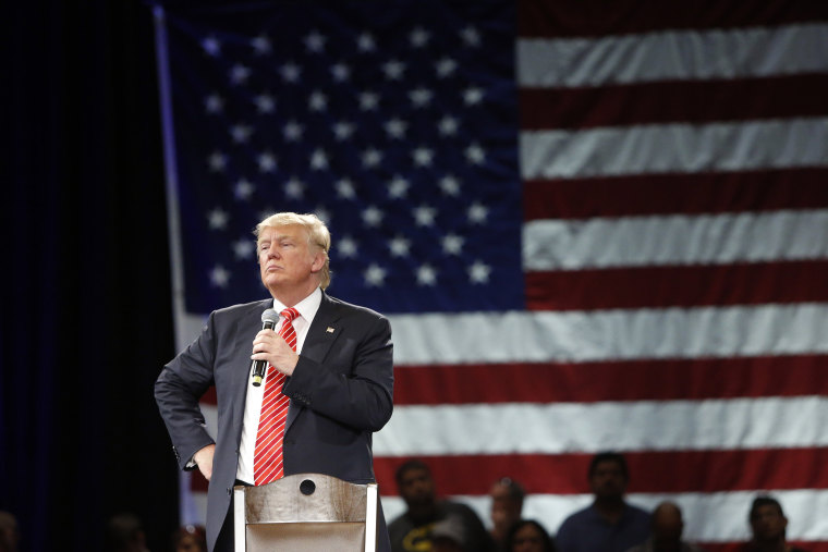 Image: Donald Trump Holds Campaign Town Hall In Tampa