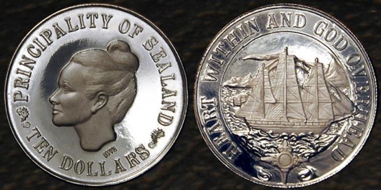 Image: Sealand coins