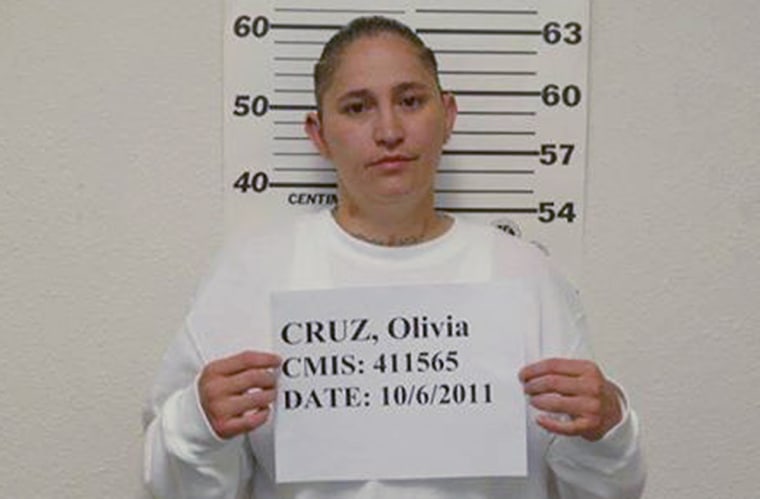 Olivia Cruz is seen in this photo distributed by New Mexico State Police.