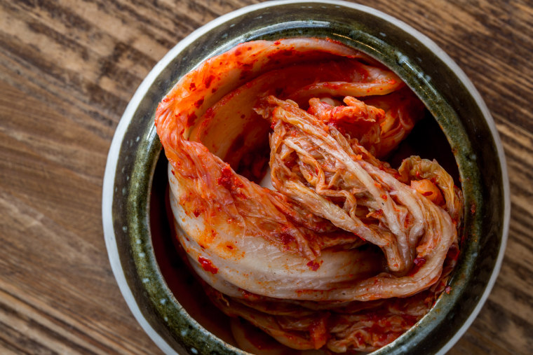 Kimchi from the "Koreatown" cookbook, taken from the Chicago leg of Hong and Rodbard's travels.