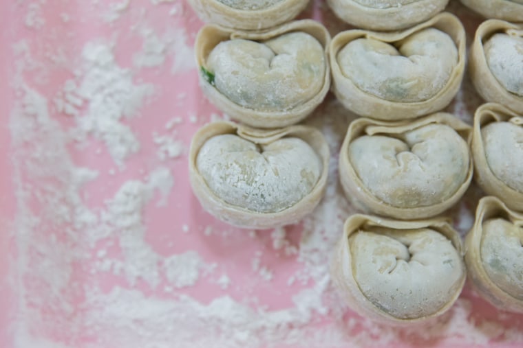 Korean dumplings sourced from the Atlanta leg of Hong and Rodbard's trip for "Koreatown."