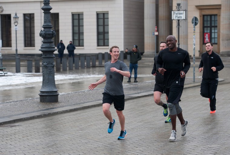 Image: Facebook CEO Zuckerberg in Berlin