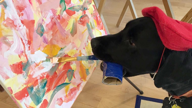 Painting Dog