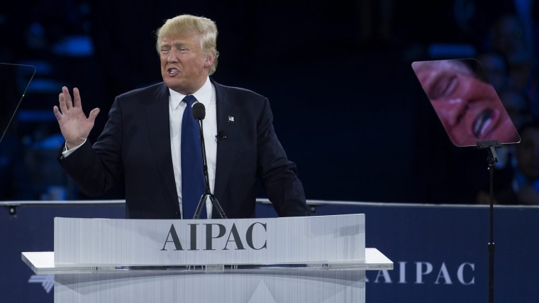 Trump at AIPAC