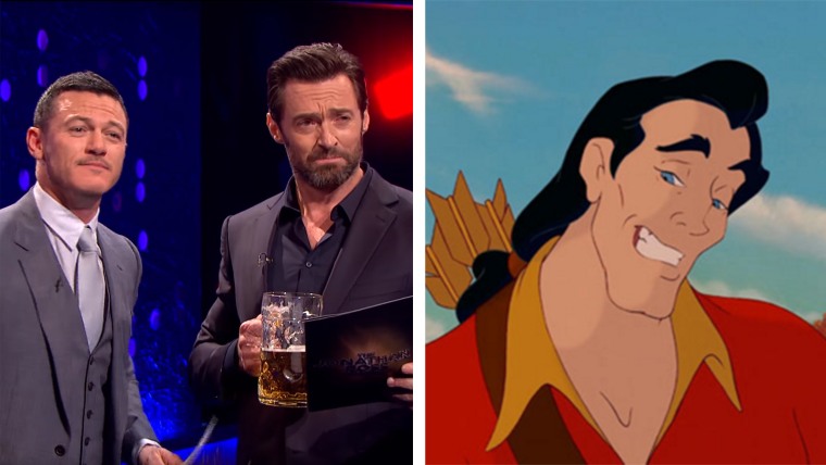 Hugh Jackman's and Luke Evans' Gaston Sing off