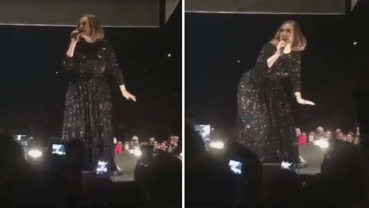 Adele has hilarious on-stage realization: 'I think I just twerked!'