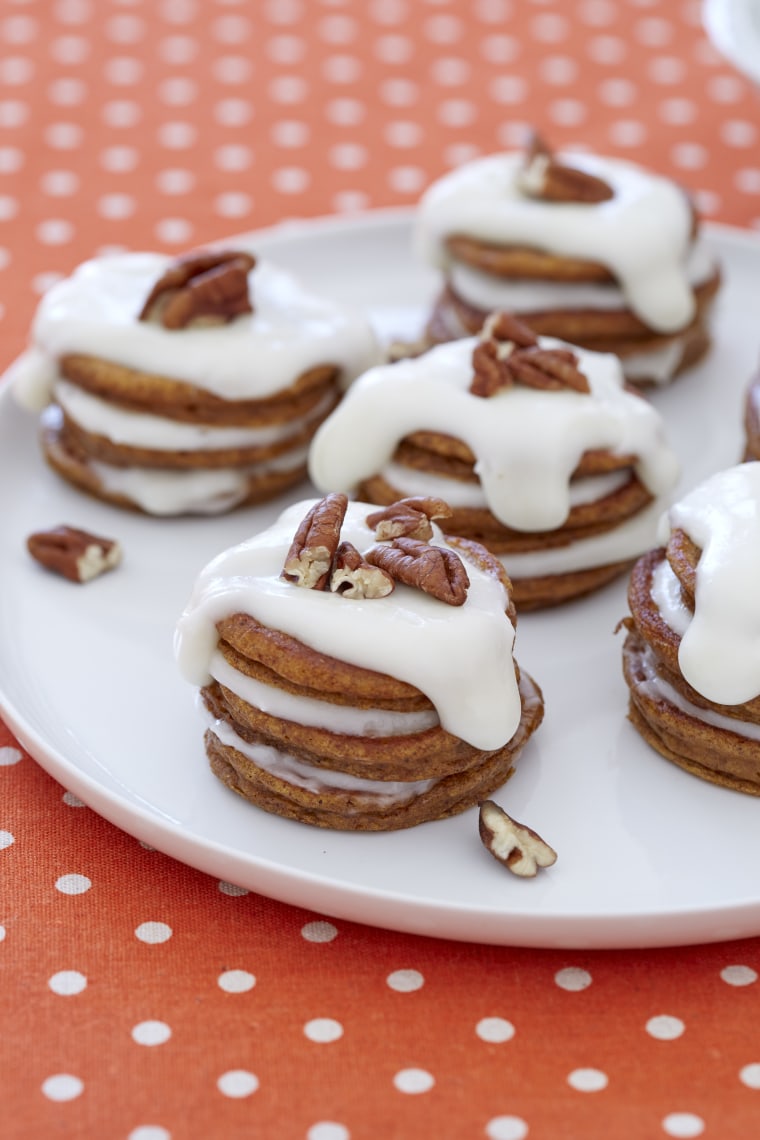 Cinna-yums, a low-calories version of Cinnabons from Junk Food to Joy Food by Joy Bauer