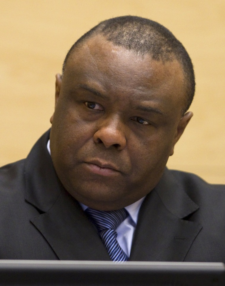 Image: File photo of Jean-Pierre Bemba at The Hague