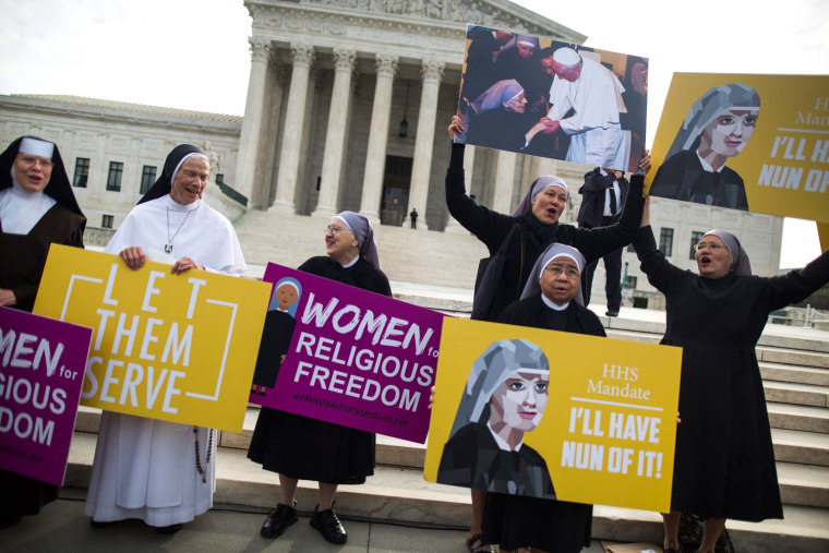 Image: Supreme Court Hears Oral Arguments in Zubik v. Burwell