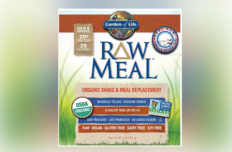 Image: Garden of Life Raw Meal Organic Shake