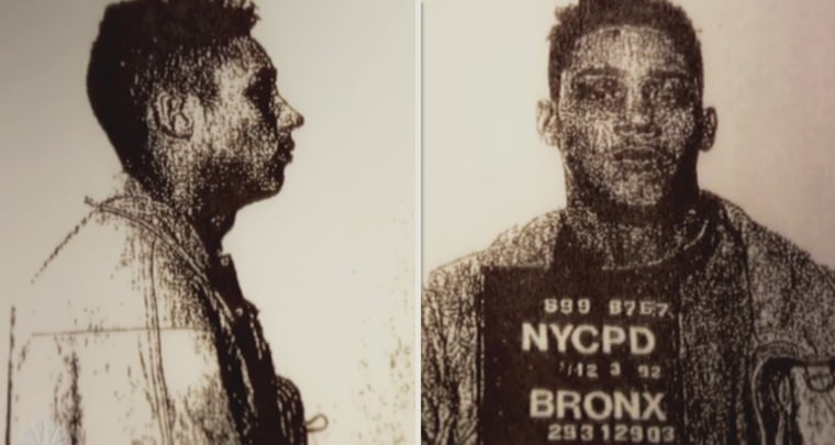 Richard Rosario arrest photo from 1992.