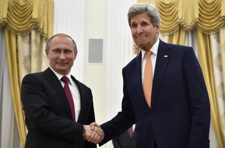 Image: US Secretary of State John Kerry in Moscow