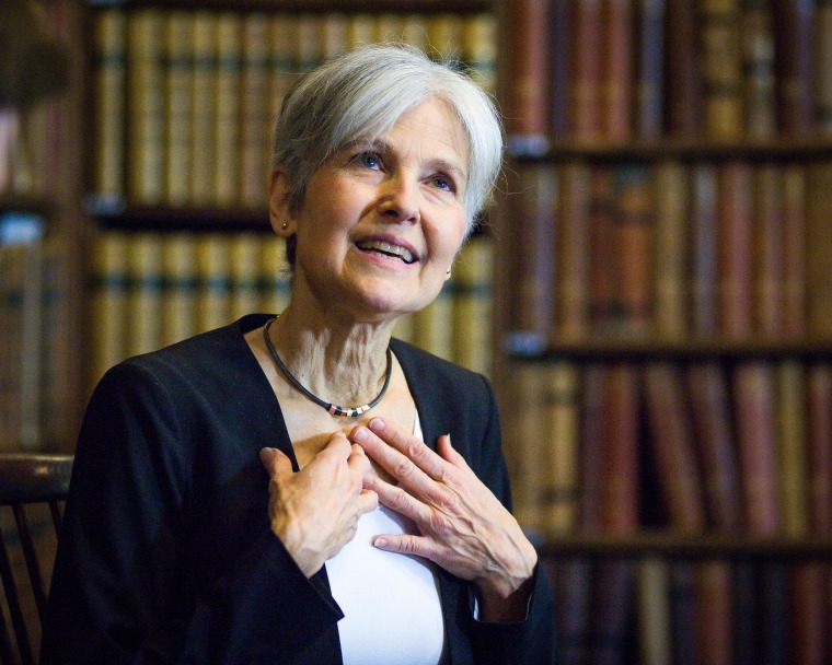 Dr Jill Stein, Green Party candidate for president, is photographed in Oxford, England, Feb. 24, 2016.
