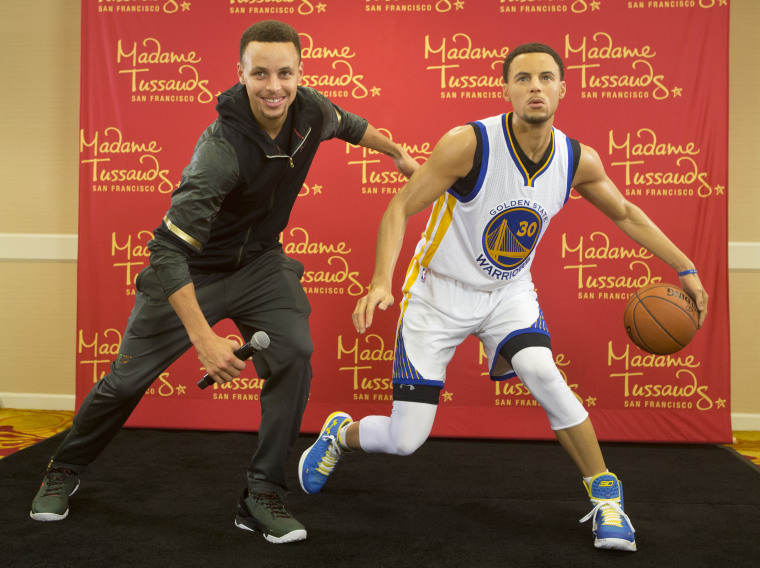 Madame Tussauds San Francisco Reveals Wax Figure Of Stephen Curry In Oakland On March 24