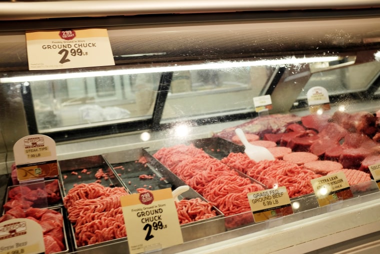 Image: Meat at grocery store 