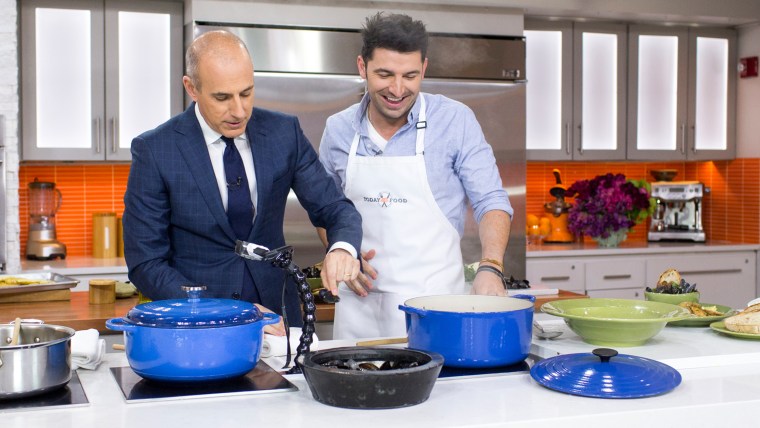 Stuart O’Keeffe demonstrates how to make Moules-Frites, or steamed mussels and fries, in under 30 minutes