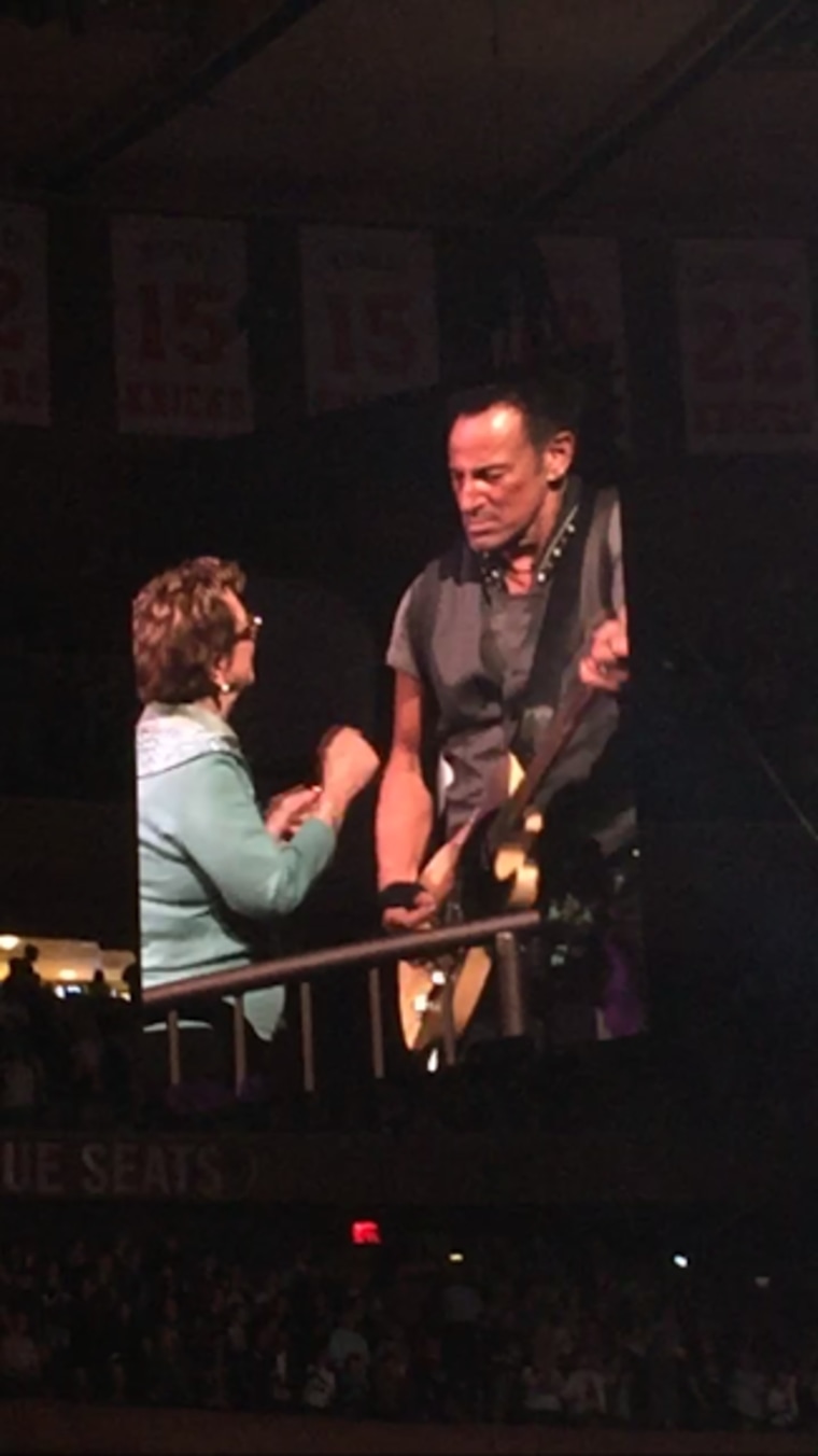 bruce springsteen mom adele