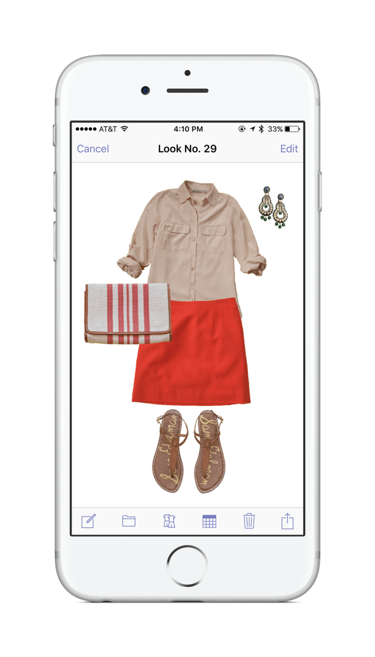 Stylebook Closet App: How To Shop Your Closet: The Amazing Spring