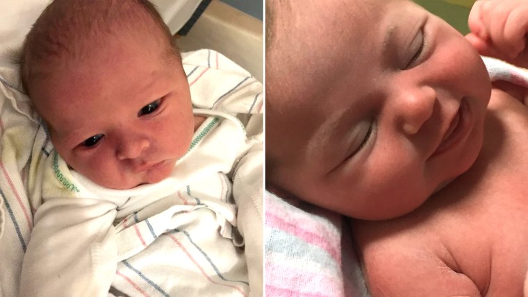 Thayer babies were born at the exact same time on March 20