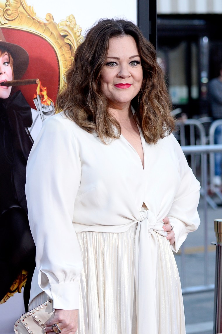 Melissa McCarthy attends the premiere of USA Pictures' "The Boss" at Regency Village Theatre on March 28, 2016 in Westwood, California.