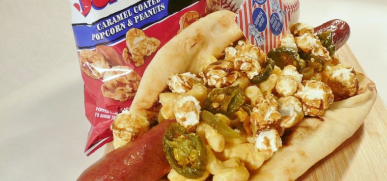 For the 2015 baseball season, the Pirates will debut a cracker jack and mac hot dog