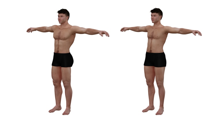 Ideal to real: What the 'perfect' body really looks like for men