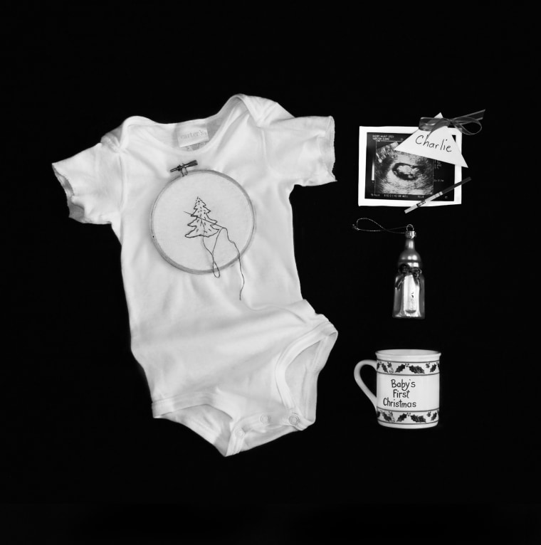 Photo project that highlights the pain of going through miscarriages.