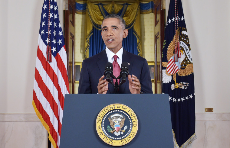 President Obama Addresses The Nation To Outline Strategy On ISIS